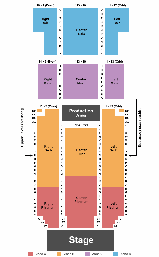 Bergen Performing Arts Center Tracy Morgan Seating Chart